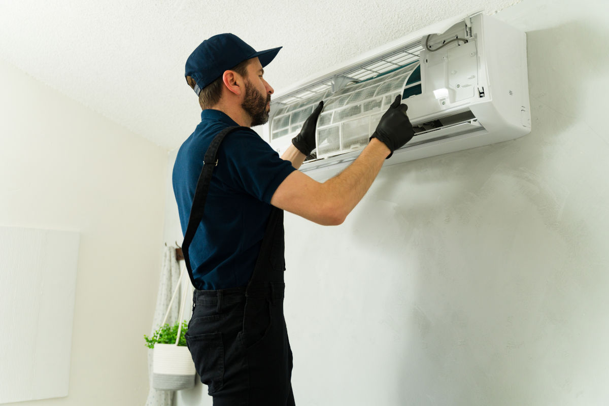 Ductless Mini-Split Maintenance in Hanover, MD. Clarksville Heating & Air