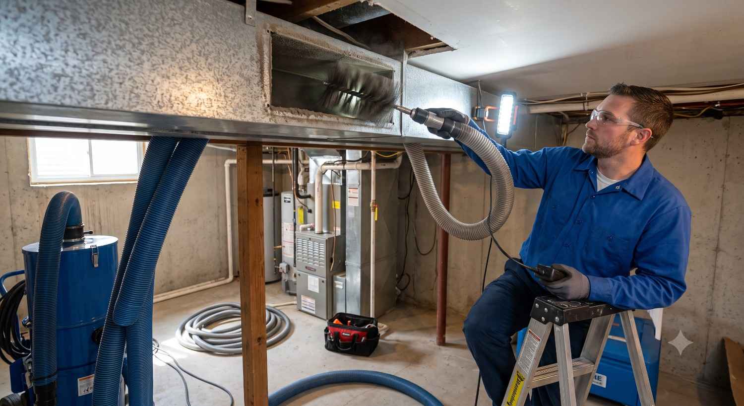 Duct Cleaning in Hanover, MD. Clarksville Heating & Air