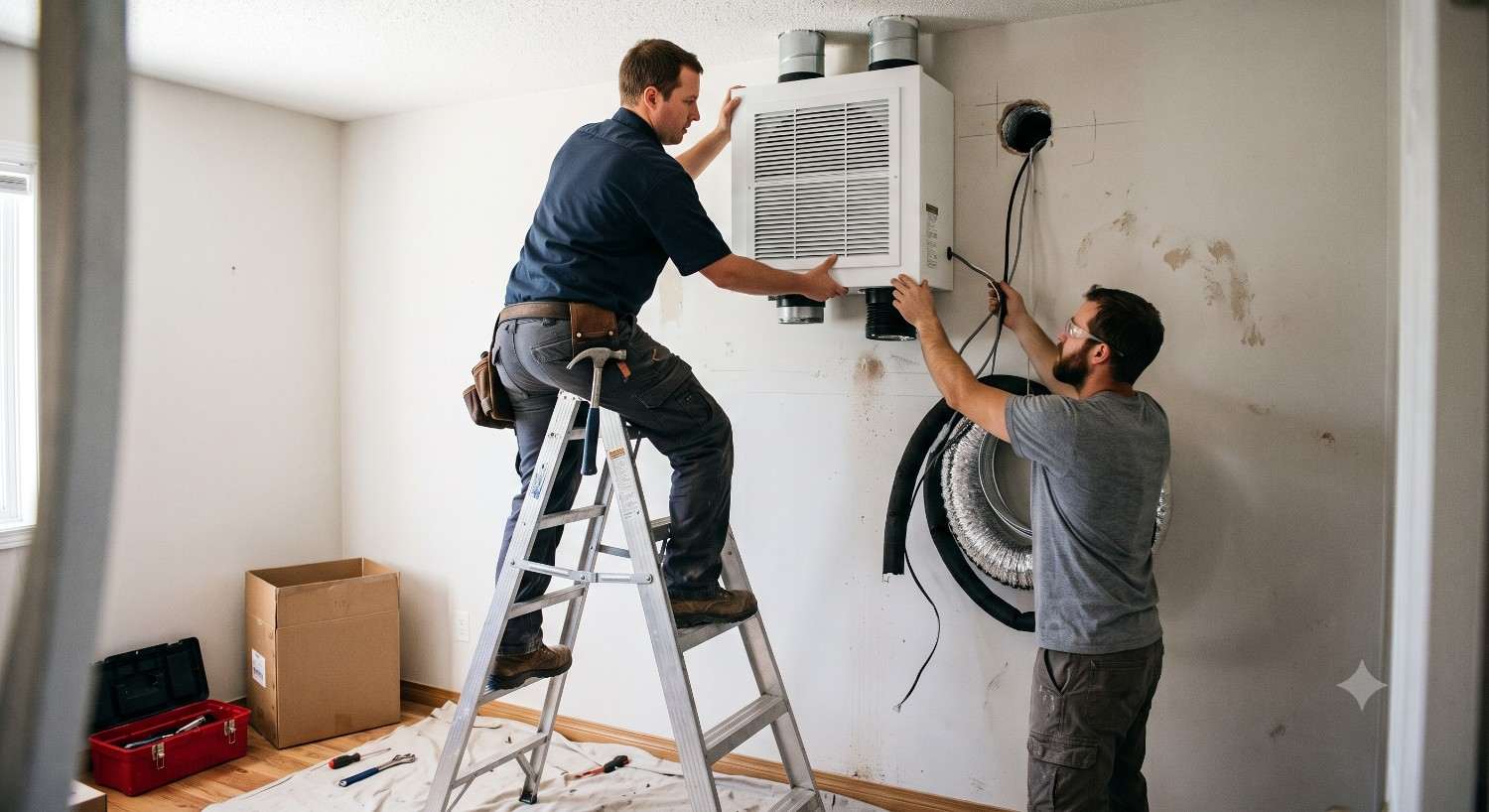 Fresh Air Ventilator Installation in Hanover, MD. Clarksville Heating & Air